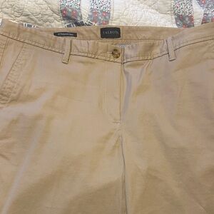 Talbots Classic Beige Relaxed Chino Pants